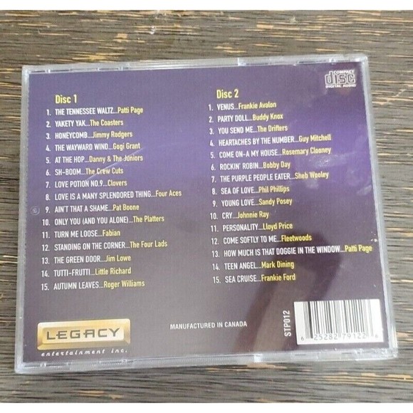 50's Golden Memories by Various (CD, Legacy) GOOD - Picture 5 of 5